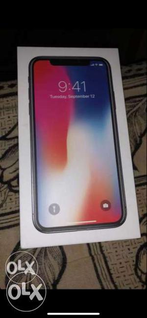IPhone X 64 gb... 1 day old only.. with bill Nd