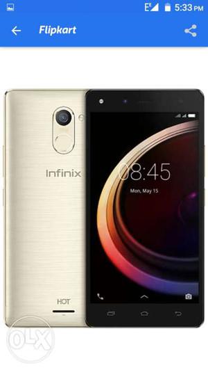 Infinix hot 4 mobile only 3days old (3gb ram,16gb