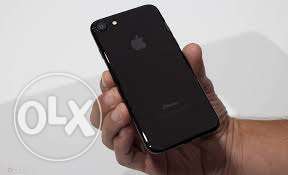 Iphone 7 plus jet black colour new condition with