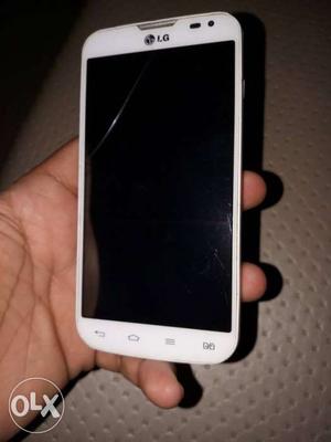 Lg l90 on sell Only screen is broken from side as