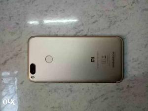 Mi A1 Gold 42 Days Used With bill box n and
