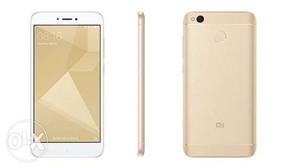 Mi Redmi 4 16 gb gold and black new sealed with