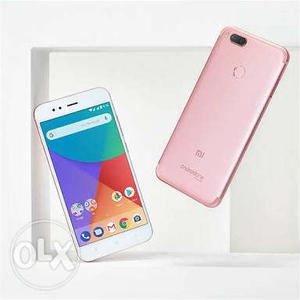 Mi a1 rose gold sealed pack at a lowest