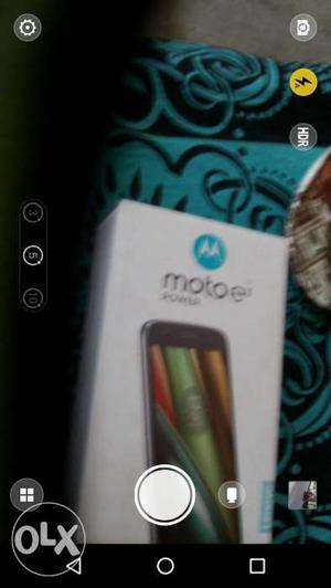 Moto e3 power for sale screen bit damaged but