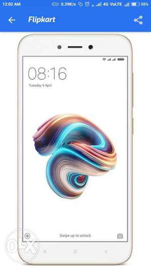 New seal pack redmi 5a 3gb ram available in gold
