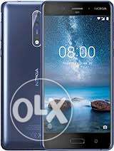 Nokia 8 one day old with bill n box accessories