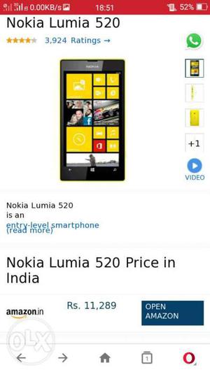 Nokia Lumia g very good condition fixed rate