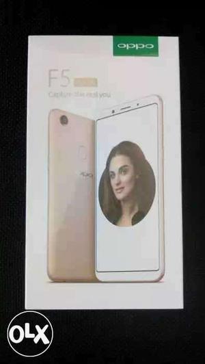 Oppo f5 4gb ram all kit box 10 days mobile