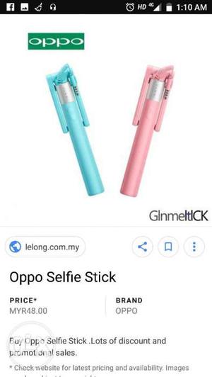 Oppo orginal selfi Stick no use fresh