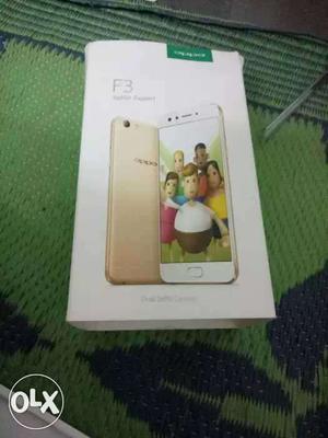 Oppof3 with box and Bill 2month pieces urgently saling