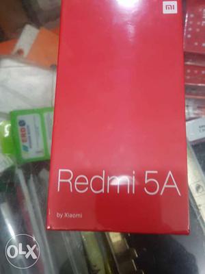 Redmi 5A 3 ram 32 gb rom seal pack