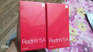 Redmi 5A Gold Seal pack 2 piece available hurry up