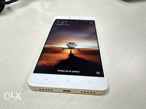 Redmi Note 4 Gold Color 64GB 4GB Ram 3 Months