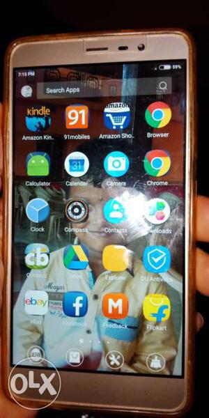 Redmi note 3 sale good condition 1year old with