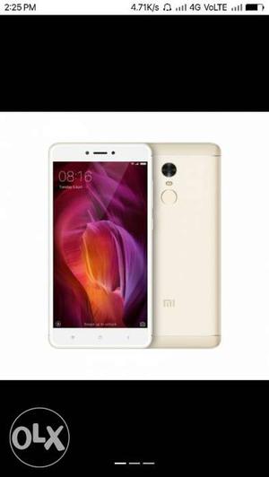 Redmi note 4 only 10 days old with all acceries.