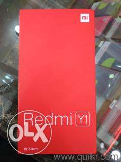 Redmi y1 brand new sealed box black and white