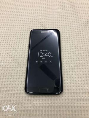 S7 Edge Black Pearl 128Gb Duos, 6momths used,