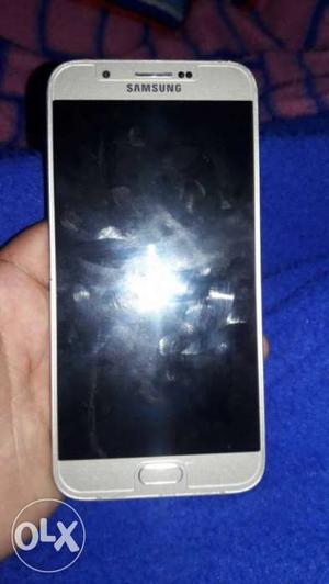 Samsung A8 with all accorieces a one condition