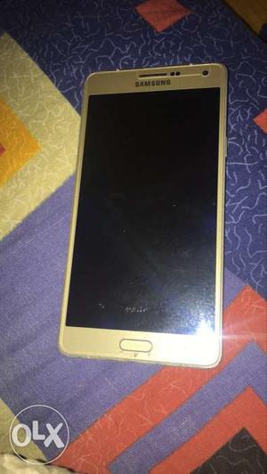 Samsung Galaxy A Gold Color Tip-top