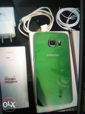 Samsung s6edge with all accessories 1 month old