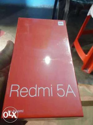 Seal pack redmi 5a contact soon