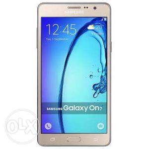 Simply used Samsung on7 pro mobile, no warranty,
