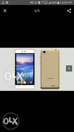 Videocon 4g volte mobile...with charger mah