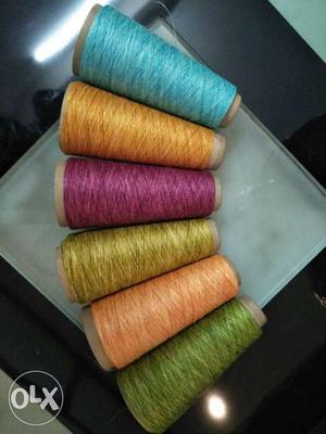 100 % Linen Spl Dyed Yarn