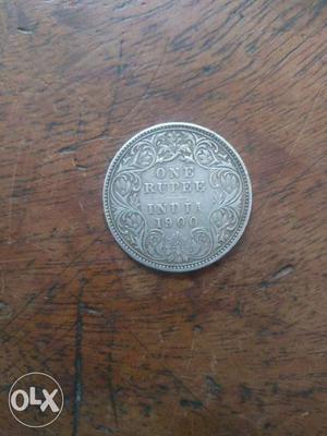 1rupee old coin year 