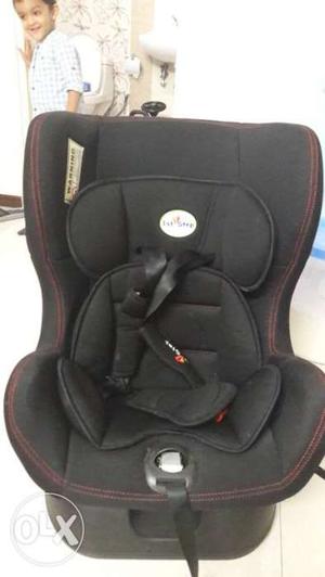 1st step car seat for baby. Almost new as our kid