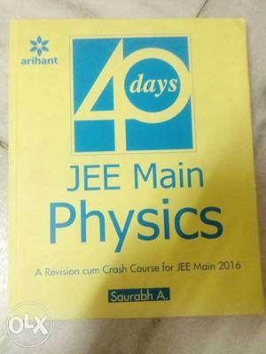 40 Days Jee Main Physics Book