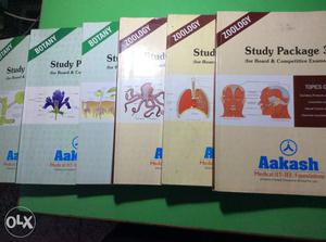 Aakash  complete 2 years NEET books
