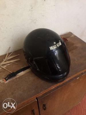 Black Head Star Full-face Helmet