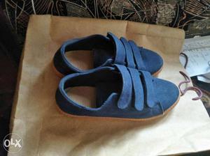 Blue Velcro Shoes