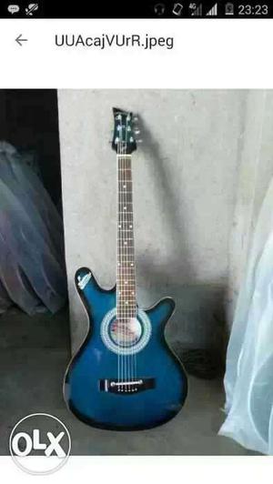 Blue-burst Acoustic Guitar Screenshot