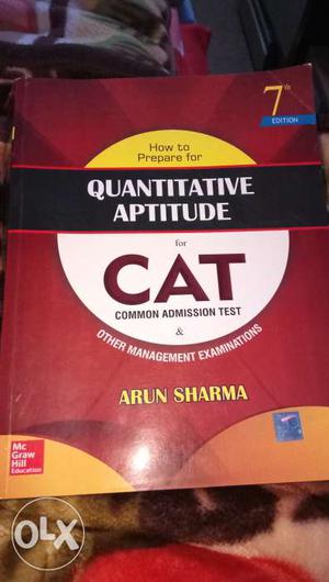 CAT Arun Sharma 7th edition new condition urgent