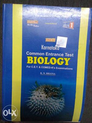 Common entrance exam book for biology