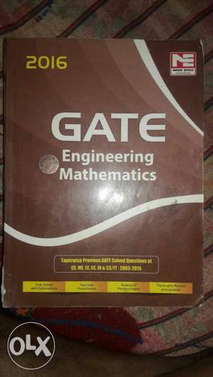  Gate Engineering Mathematics Book