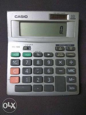 Grey Casio Desk Calculator