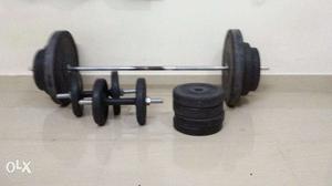 Home gym 55kg combo set