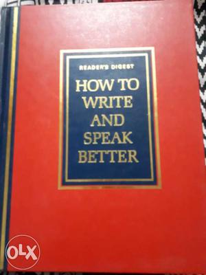 How To Write And Speak Better Book