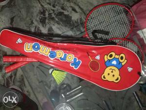 New branded koremon badminton with cosco sittle