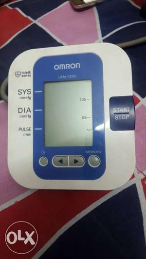 Omron hem bp monitor perfectly in new