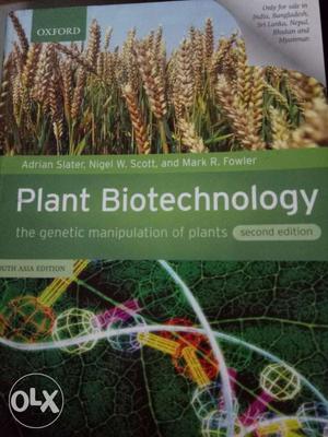 Oxford plant biotechnology by Andrian Slater -