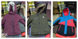 Padded kids jacket, imported, only wholesale,