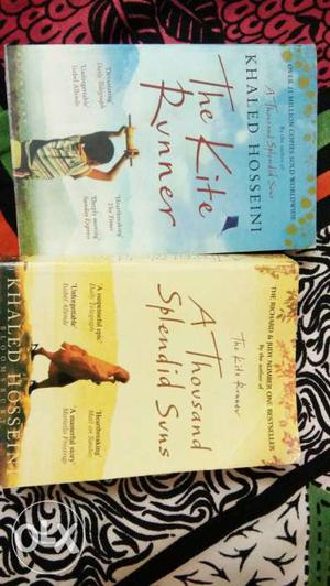 Two Khaled Hosseini Books