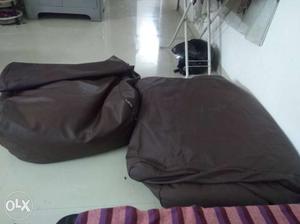 2 xxl size bean bags for sale, it already has