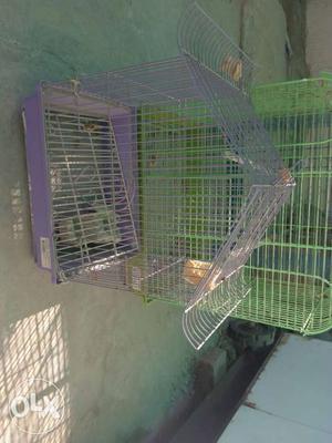 3 bird cages for sale. Price for all 3, negotiable.