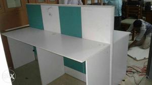 Aluminum branded office workstation at low price