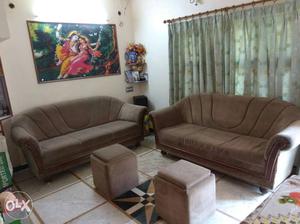 Awesome Sofa set Urgetlly Sell with 1 pair of Seats {6